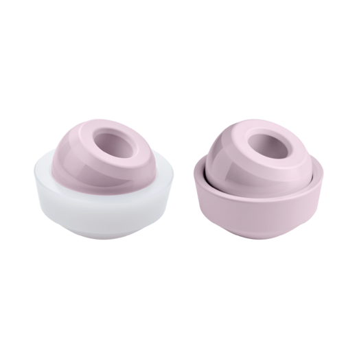 Two BIOLOX®delta femoral heads, paired with ceramic and HXLPE cup inserts